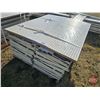 Image 2 : PALLET LOT : Metal Store Shelving : 16ft Sections (Various Shelf Lengths) (from Wainwright Co-Op Lum