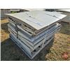 Image 2 : PALLET LOT : Metal Store Shelving : 16ft Sections (Various Shelf Lengths) (from Wainwright Co-Op Lum