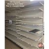 Image 1 : PALLET LOT : Metal Store Shelving : 16ft Sections (Various Shelf Lengths) (from Wainwright Co-Op Lum