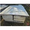 Image 2 : PALLET LOT : Metal Store Shelving : 16ft Sections (Various Shelf Lengths) (from Wainwright Co-Op Lum