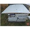 Image 2 : PALLET LOT : Metal Store Shelving : 16ft Sections (Various Shelf Lengths) (from Wainwright Co-Op Lum