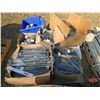Image 1 : PALLET LOT : Variety of Shelving Hangers & Wire Dividers (from Wainwright Co-Op Lumber)  (Note : Loc