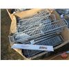 Image 2 : PALLET LOT : Variety of Shelving Hangers & Wire Dividers (from Wainwright Co-Op Lumber)  (Note : Loc