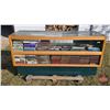 Image 1 : Lighted Showcase w/Book Collection (Showcase Measures : 36"H x 72"W x 24"D)   (Note : Located 3 Mile