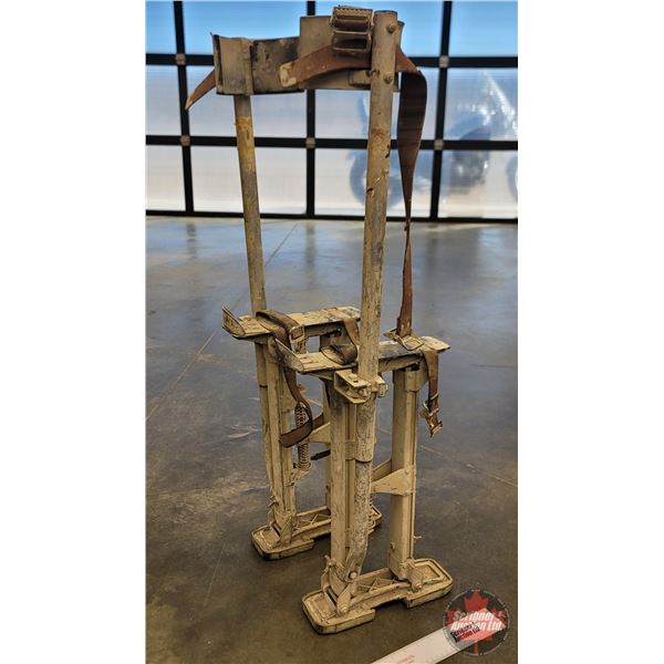 Drywall Stilts (Measures : 38 H)  (Note: This item located : 2209 - 23 Street Wainwright, AB : Scrib