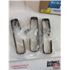 Image 2 : Motorcycle Helmet Racks w/Glove Rack (2) (3pk) (NIB) (Box Measures : 15"H x 8"W x 6"D)  (Note: This 