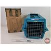 Image 1 : Pet Taxi Carrier & Pet Door (Door For Pets Up To 12 lbs) (Pet Taxi Measures : 12"H x 14"W x 23"D)  (