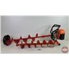 Image 1 : Tanaka Ice/Earth Auger : Model TIA-340 (Gas) (Measures : 54"H)  (Note: This item located : 2209 - 23