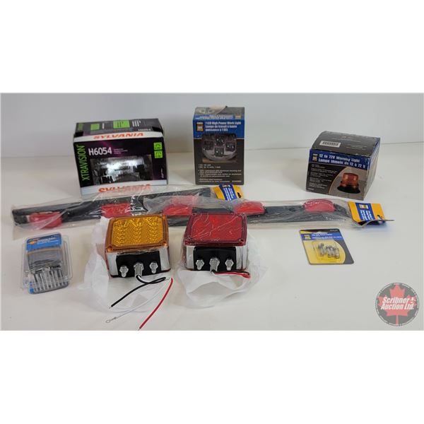 Variety of 12V Lighting :  - Trailer Marker Lights - Work Light - Warning Light - Head Light - ETC! 