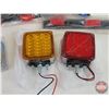 Image 2 : Variety of 12V Lighting :  - Trailer Marker Lights - Work Light - Warning Light - Head Light - ETC! 