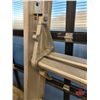 Image 8 : Aluminum Extension Ladder (18Ft) c/w Ladder Guards (NOTE : Bottom Rung Damaged & No Foot Pads)  (Not