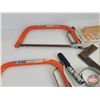 Image 4 : Tool Combo :  - Limb Saws (2) - Hack Saw - Recip Blades - Skil Saw Blades  - Oil Filter Wrench - ETC