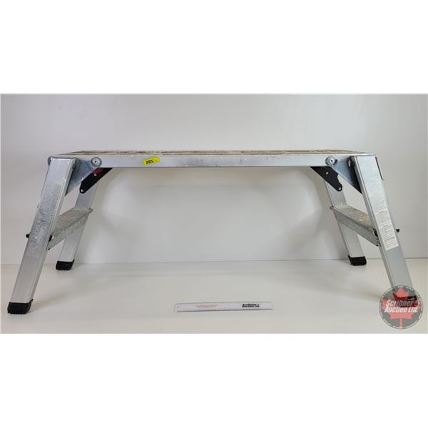 Aluminum Folding Work Stand (Measures : 19"H x 38"W)  (Note: This item located : 2209 - 23 Street Wa