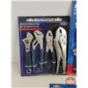 Image 2 : Mastercraft Tool Group : Variety (5Pkgs)  - Side Cutters - Pliers - Wrenches (NOTE : One Pkg Missing