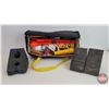 Image 1 : Roadside Emergency Case w/Chalk Blocks  (NOTE : Seam Ripped On Case)  (Note: This item located : 220