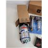 Image 2 : Sprayer Pumps (4) w/12V Pressure Washer Filter & Couplers  (Note: This item located : 2209 - 23 Stre