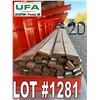 Image 1 : LOCATION : UFA PROVOST : LUMBER : (57pcs) - 2x4x16ft (48) - 5/4x6x16ft (9)