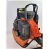 Image 2 : Tanacka Gas Powered Backpack Leaf Blower (Throttle Mount Broken) (Not Tested, No Fuel, Turns Over, H