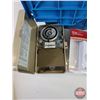 Image 10 : Folding Lid Plastic Tote w/Contents - Timers Switches - Thermostat - Emergency Light - Joist Hangers