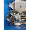Image 18 : Folding Lid Plastic Tote w/Contents - Timers Switches - Thermostat - Emergency Light - Joist Hangers