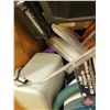 Image 11 : Wooden Crate Lot w/Large Variety of Home Decor & Household Used Products including Bed Frame, Blinds