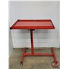 Image 1 : Mechanics Adjustable Rolling Cart/Tray (Tray Top Measures : 29"H x 20"W)  (Note: This item located :