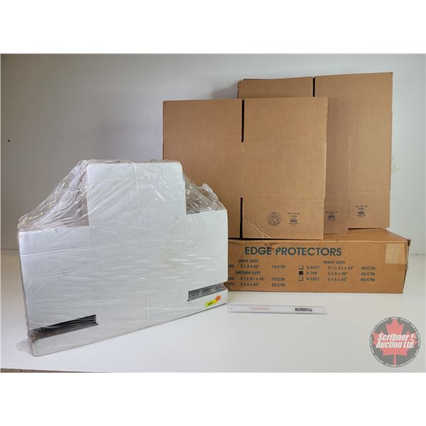 Shipping Boxes (Cardboard) (New) (Variety of Sizes - See Pics) w/Cardboard Corners  (Note: This item