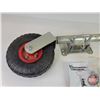 Image 2 : Pneumatic Bolt On Swivel Trailer Jack (New) (Measures : 29"L)  (Note: This item located : 2209 - 23 