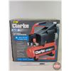 Image 1 : Clarke Portable Air Compressor (NIB) (Box Measures : 19"H x 20"W x 10"D)  (Note: This item located :