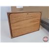 Image 8 : COMBO (3) :  - Dry Erase Board (NIB) - Box Seat (NIB)  - Oak Grain Elevator Decoration  (Note: This 