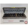 Image 1 : Powerfist 1/2" Drive Deep Impact Socket Set (10 pc) : Metric w/Case (Case Measures : 2"H x 13-1/2"W 