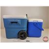 Image 2 : Coleman Coolers (2) (Largest Measures : 16"H x 24"W x 16"D)  (Note: This item located : 2209 - 23 St