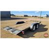Image 2 : FLATDECK TRAILER : 2001 Triton 18' Utility Tilt Deck