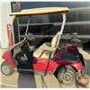 Image 2 : Golf Cart : Yamaha (Red) (No Key - No Batteries)