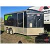 Image 1 : Cargo Trailer : 2011 AGASSIZ : 17ft V-Nose : Tandem Axle