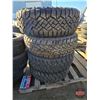 Image 1 : Pallet Lot - Tires (4): - Goodyear 275/65R18 - Bridgestone LT265/70R17 - (2) Goodyear LT265/75R16