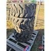 Image 1 : Pallet Lot - Skid Steer Tires (4): - Advance Big Boss : 12-16.5 NHS