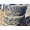 Image 2 : Pallet Lot - Tires & Rims (4): Michelin Latitude X-ICE 245/70R16