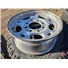 Image 2 : Pallet Lot - Tires (3) Rims (4) : Goodyear Wrangler LT245/75R16 (Note: one Rim has crack)