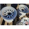 Image 2 : Pallet Lot Rims (6) : - (4) Six-Holes 16x7 - (2) Five-Holes 15x7