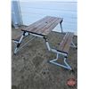 Image 1 : Folding Picnic Table (30"H x 57"W x 42"D)