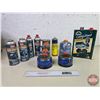 Image 1 : Grouping - Fluids : - (4) Butane (Partial Cans) - (1) Camp Fuel (1/4 Full) - (3) Canned Heat (Full) 