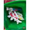 Image 8 : Variety Pond Water Feature Items/Accessories in Coke Bottle Crate (See Pictures for Types / Brands)