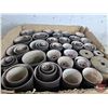 Image 2 : Combo Grouping: ~ 4-1/2" Sanding Drums ~ 5" Adhesive Sanding Pads ~ Plastic Fittings