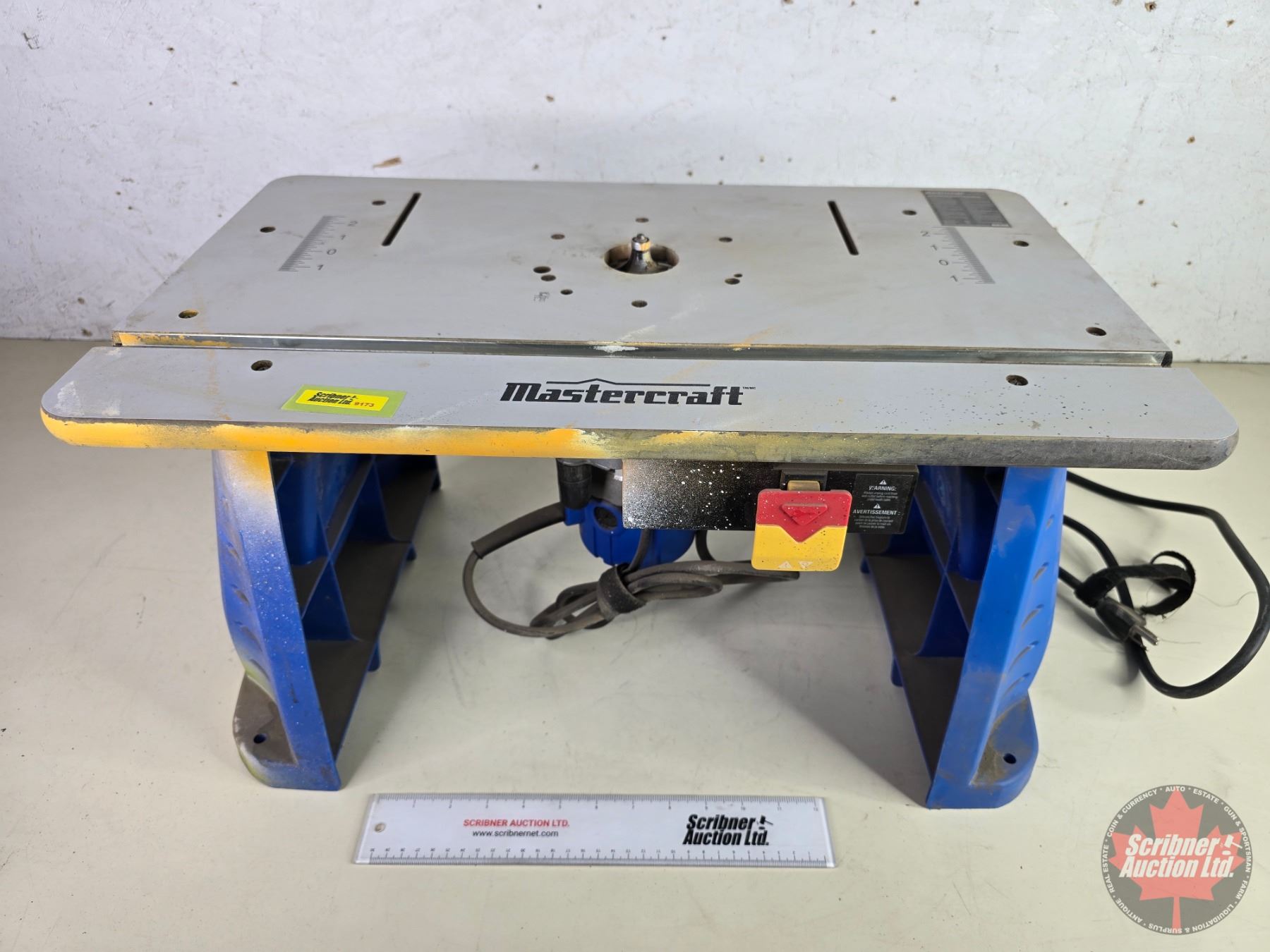 Mastercraft Compact Router Mastercraft Router Table with Router (12-1/2