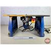 Image 2 : Mastercraft Router Table with Router (12-1/2"H x 24"W x 14"D)