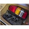 Image 8 : Combo Grouping Chevy Truck Parts in Orig Boxes : Headlight Lenses; Tail Light Lenses; Manifold Gaske