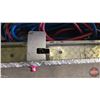 Image 8 : Weather Guard Aluminum Checker Plate Truck Tool Box w/Contents (Air Hose) (Note: No Key) (14"H x 56"