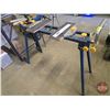 Image 1 : Folding Mitre Saw Work Stand (Adjustable Size)