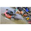 Image 1 : Husqvarna Push Lawnmower (Missing Air Cleaner) (Total Measures: 37"H x 24"W x 67"D)